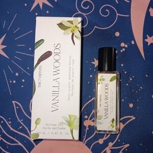 *7 VIRTUES*Vanilla Woods*Rose Quartz Gemstone Rollerball Perfume Oil!